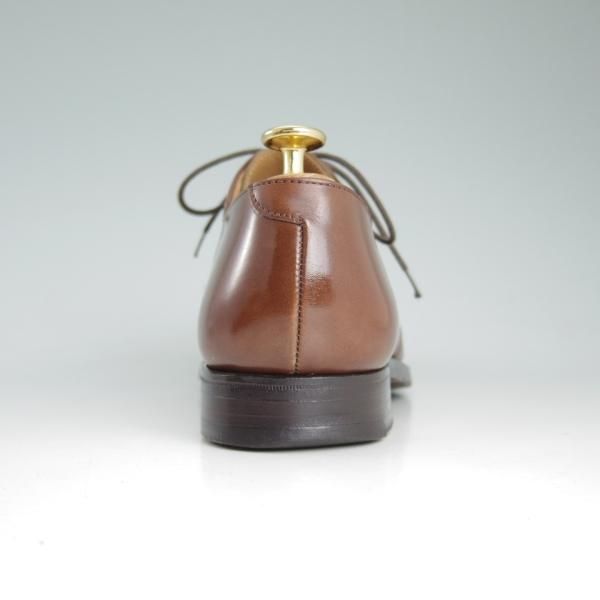 極上★クロケット&ジョーンズ 6E【★ロイドフットウェア別注/LloydFootwear】Jシリーズ/Vフロント/カーフ/メンズ/茶/Crockett&Jones★d404
