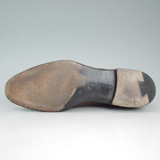 極上★(英)グレンソン 8D【最上級★マスターピース】91ラスト/33108-235/クォーターブローグ/茶/カーフ/メンズ/GRENSON★d405