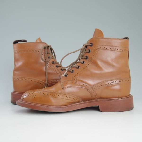 極上★トリッカーズ(レディース) SIZE 5.5【★エイコンアンティーク/L2508/カントリーブーツ】カーフ/モールトン/茶/Tricker's★d407