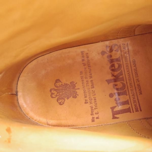 極上★トリッカーズ(レディース) SIZE 5.5【★エイコンアンティーク/L2508/カントリーブーツ】カーフ/モールトン/茶/Tricker's★d407