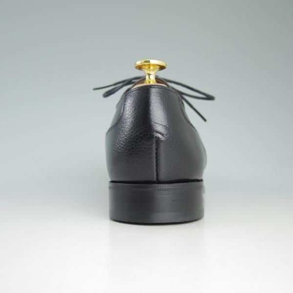 ほぼ未使用★(英)アルフレッドサージェント UK6.5【★C&Jモールトン似寄モデル】Uチップ/黒/グレインレザー/メンズ/Alfred Sargent★d410