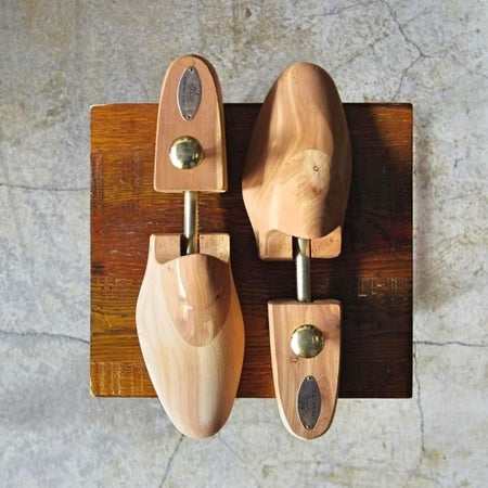 美品★(伊)タニノクリスチー SIZE L【★純正シューツリー】木製シューキーパー/メンズ/TANINO CRISCI★d413