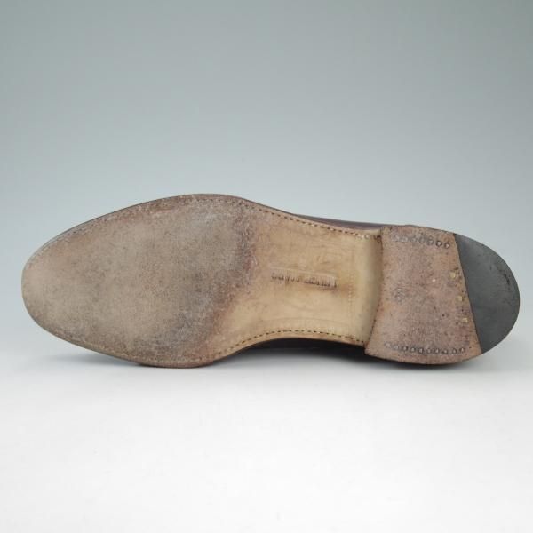 極上★(英)グレンソン 9D【★タッセルローファー】カーフ/赤茶/メンズ/GRENSON★d417