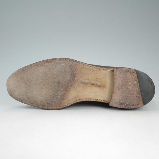 極上★(英)グレンソン 9D【★タッセルローファー】カーフ/赤茶/メンズ/GRENSON★d417