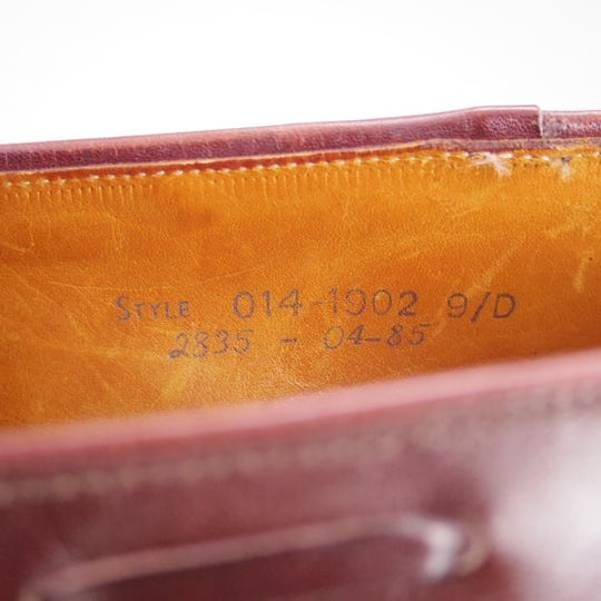 極上★(英)グレンソン 9D【★タッセルローファー】カーフ/赤茶/メンズ/GRENSON★d417