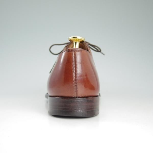 極上★(英)グレンソン 6F【最上級★マスターピース】プレーントゥ/6472-17/カーフ/茶/メンズ/GRENSON★d418