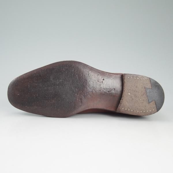 極上★(英)グレンソン 6F【最上級★マスターピース】プレーントゥ/6472-17/カーフ/茶/メンズ/GRENSON★d418