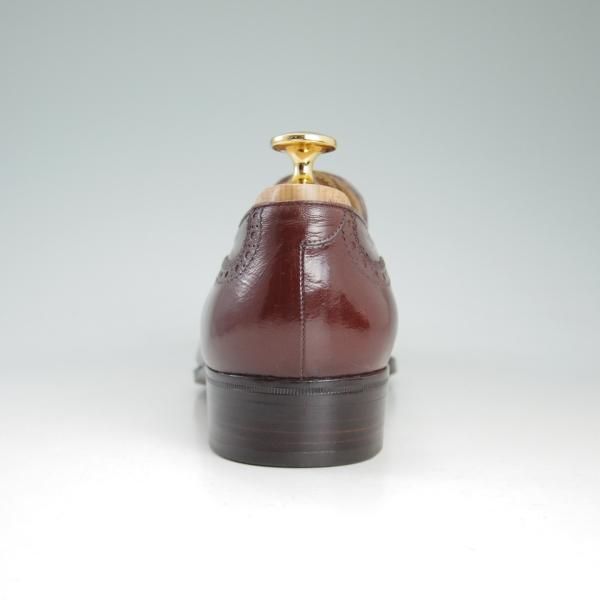 ★(伊)アルティオリ SIZE 6.5【定価15万円以上★フルブローグ】ウイングチップ/赤茶/カーフ/スターアルティオリ/Star ARTIOLI★d419