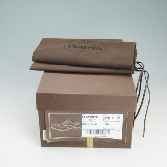 極上★チャーチ 70F/UK7【★フルブローグ/EASTCOTE】138ラスト/4都市ロゴ/黒/カーフ/メンズ/Church's★d423
