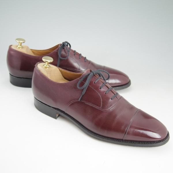 極上★チャーチ 80D/UK8【★旧チャーチ/73ラスト/コンサル同仕様】3都市ロゴ/CONSUL/ストレートチップ/カーフ/赤茶/メンズ/Church's★d424