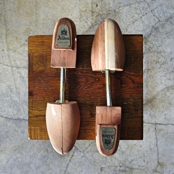 極上★オールデン Mサイズ【★純正シューツリー】ロチェスター製/木製シューキーパー/ROCHESTER/メンズ/Alden★d427