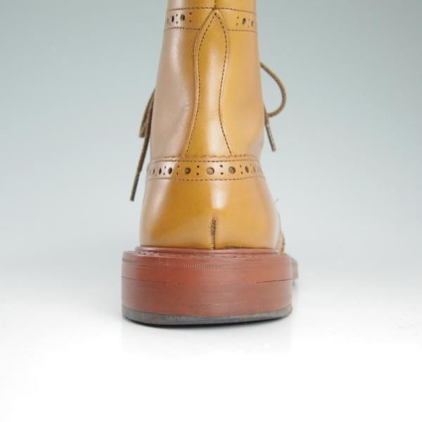 美品★トリッカーズ SIZE 8【★エイコンアンティーク/MALTON/モールトン/2508】カントリーブーツ/カーフ/メンズ/茶/Tricker's★d428