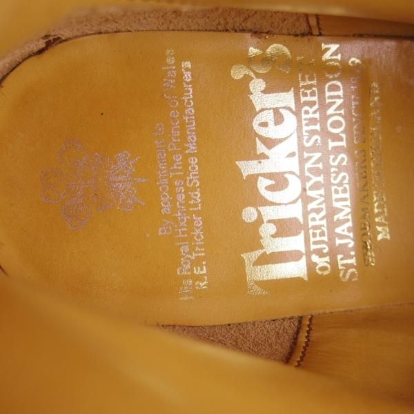 極上★トリッカーズ(レディース) SIZE 6【貴重★モンキーブーツ/6087】スエード/コマンドソール/薄茶/Tricker's★d429