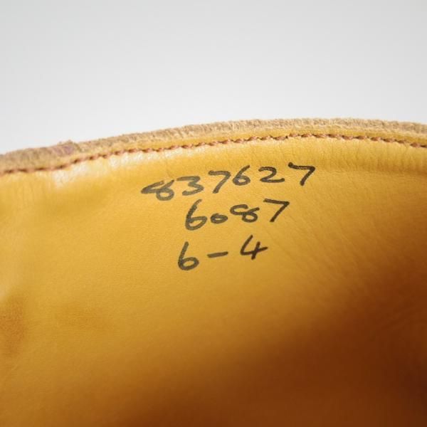 極上★トリッカーズ(レディース) SIZE 6【貴重★モンキーブーツ/6087】スエード/コマンドソール/薄茶/Tricker's★d429