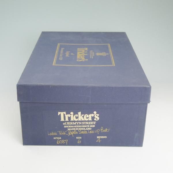 極上★トリッカーズ(レディース) SIZE 6【貴重★モンキーブーツ/6087】スエード/コマンドソール/薄茶/Tricker's★d429