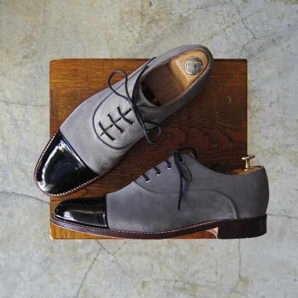 GRENSON グレンソン スウェード プレーントゥシューズ ネイビー 81/2 NEIGHBORHOOD ネイバーフッド x GRENSON グレンソン 16AW