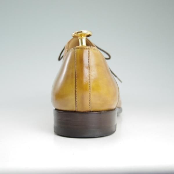 ★(スペイン製)マグナーニ SIZE 43【★ボロネーゼ製法/パンチドキャップトゥ】薄茶/カーフ/メンズ/MAGNANNI★d436