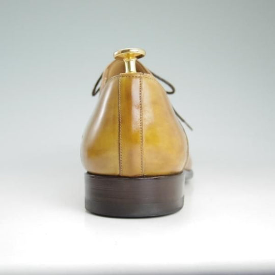 ★(スペイン製)マグナーニ SIZE 43【★ボロネーゼ製法/パンチドキャップトゥ】薄茶/カーフ/メンズ/MAGNANNI★d436