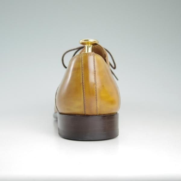 ★(スペイン製)マグナーニ SIZE 43【★ボロネーゼ製法/パンチドキャップトゥ】薄茶/カーフ/メンズ/MAGNANNI★d436