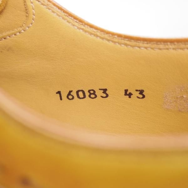 ★(スペイン製)マグナーニ SIZE 43【★ボロネーゼ製法/パンチドキャップトゥ】薄茶/カーフ/メンズ/MAGNANNI★d436