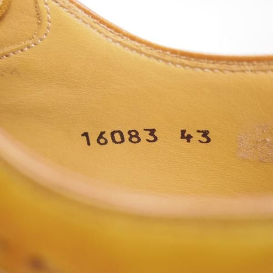 ★(スペイン製)マグナーニ SIZE 43【★ボロネーゼ製法/パンチドキャップトゥ】薄茶/カーフ/メンズ/MAGNANNI★d436