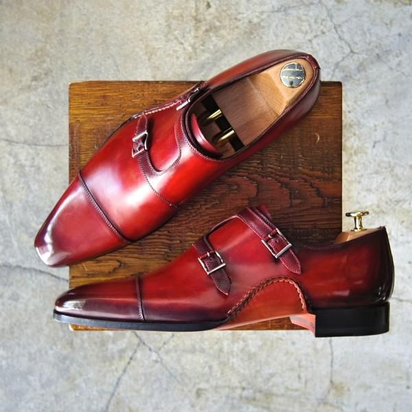 【新品】【レア】MAGNANNI ビジネスシューズ /ダブルオパンケ MAGNANNI 【並行輸入品】マグナーニ 革靴 オパンカ製法 ドレス