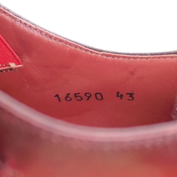 美品★(スペイン製)マグナーニ SIZE 43【★オパンケ/ボロネーゼ製法】ダブルモンク/赤系/カーフ/メンズ/MAGNANNI★d437