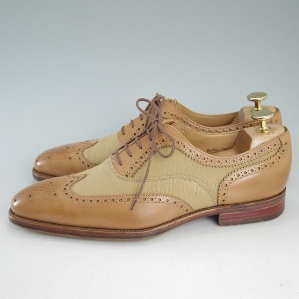 美品★(英)アルフレッドサージェント 6.5EX【貴重★REGAL TOKYO別注】コンビ色/フルブローグ/サージェント/メンズ/Alfred Sargent★d442