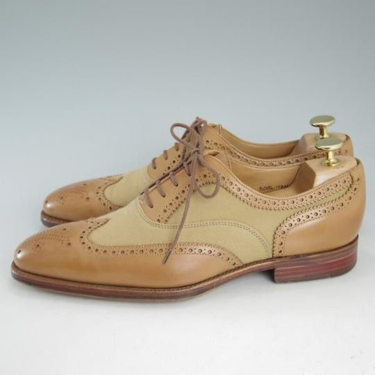 美品★(英)アルフレッドサージェント 6.5EX【貴重★REGAL TOKYO別注】コンビ色/フルブローグ/サージェント/メンズ/Alfred Sargent★d442