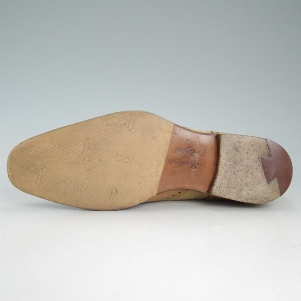 美品★(英)アルフレッドサージェント 6.5EX【貴重★REGAL TOKYO別注】コンビ色/フルブローグ/サージェント/メンズ/Alfred Sargent★d442