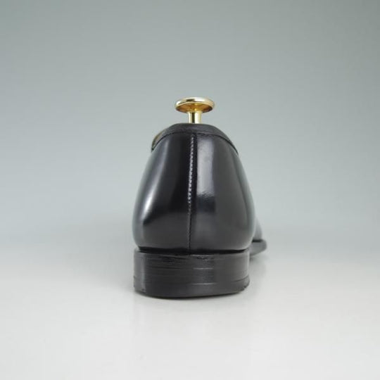 美品★クロケット&ジョーンズ 6D【上級★ハンドグレードライン/CRAWFORD】363ラスト/カーフ/黒/コインローファー/Crockett&Jones★d445