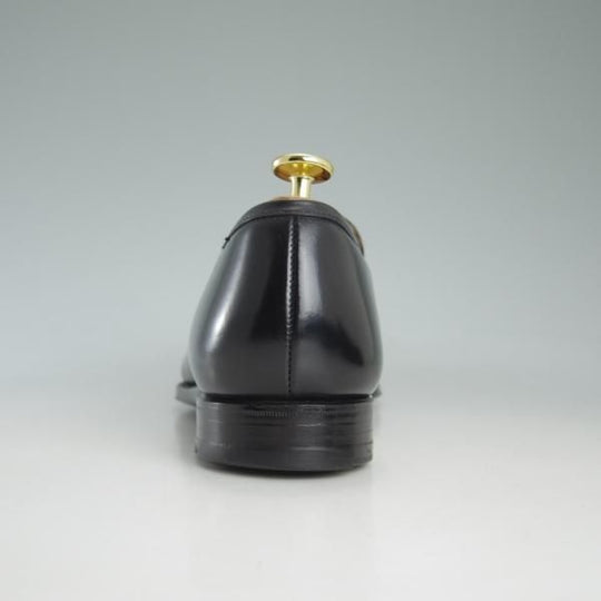 美品★クロケット&ジョーンズ 6D【上級★ハンドグレードライン/CRAWFORD】363ラスト/カーフ/黒/コインローファー/Crockett&Jones★d445