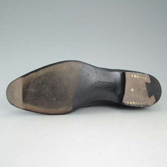美品★クロケット&ジョーンズ 6D【上級★ハンドグレードライン/CRAWFORD】363ラスト/カーフ/黒/コインローファー/Crockett&Jones★d445
