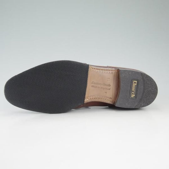 未使用★チャーチ 75F/UK7.5【貴重デッドストック★ブックバインダーカーフ/Stafford】旧チャーチ/3都市ロゴ/69Rラスト/Church's★d447