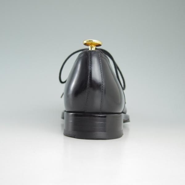 美品★(伊)ステファノ・ブランキーニ SIZE 6.5【★ブラックラピド製法】ストレートチップ/黒/カーフ/メンズ/STEFANO BRANCHINI★d451