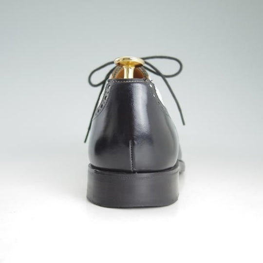 美品★チーニー 6F【★(英)Herring Shoes別注/2003ラスト/コンビ仕様】JEKYLL/フルブローグ/白×黒/ヘリング/メンズ/CHEANEY★d452