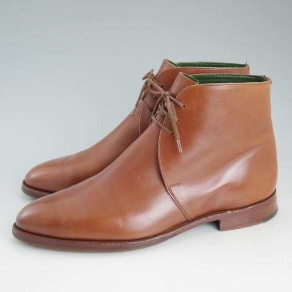 極上★トリッカーズ SIZE 8.5【貴重★ジョージブーツ/M7098/マロンアンティーク】チャッカ ブーツ/カーフ/茶/メンズ/Tricker's★d454