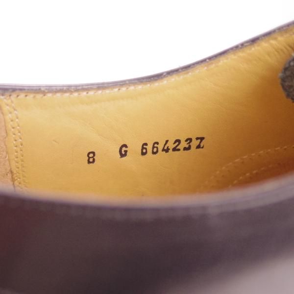 新品★(英)BARKER/バーカー 8G【★グッドイヤーウェルテッド製法】フルブローグ/ポリッシュレザー/黒/メンズ★d456