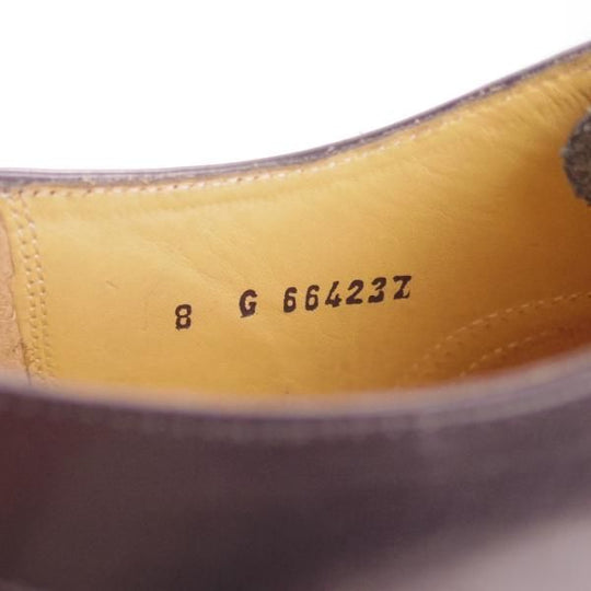 新品★(英)BARKER/バーカー 8G【★グッドイヤーウェルテッド製法】フルブローグ/ポリッシュレザー/黒/メンズ★d456