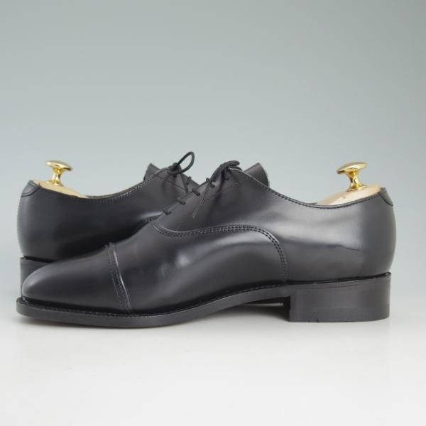 新品★(英)SANDERS/サンダース 6.5H【貴重★Oxford/ストレートチップ】5589B/ポリッシュレザー/黒/メンズ/SANDERS★d459