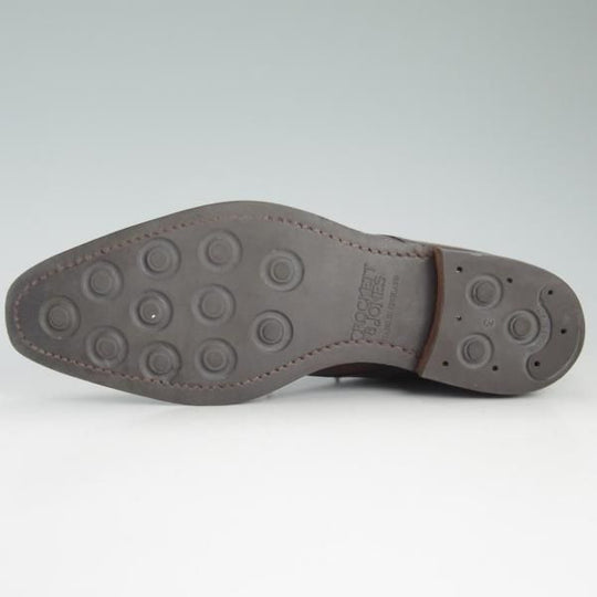 極上★クロケット&ジョーンズ 6.5E【★ダイナイトソール仕様/TETBURY】348ラスト/チャッカブーツ/茶/メンズ/Crockett&Jones★d461