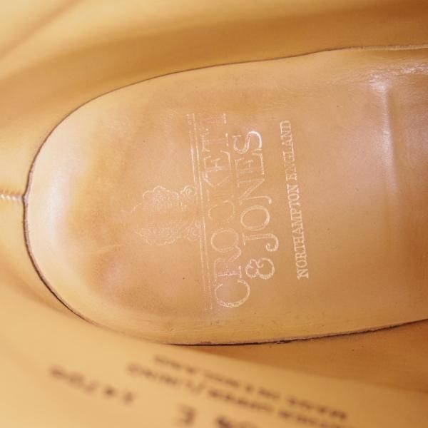 極上★クロケット&ジョーンズ 6.5E【★ダイナイトソール仕様/TETBURY】348ラスト/チャッカブーツ/茶/メンズ/Crockett&Jones★d461