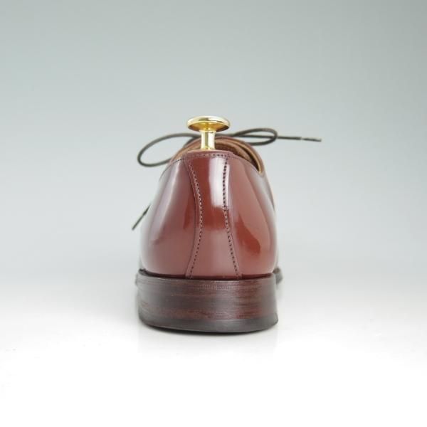 美品★(英)アルフレッドサージェント 7FX【★ストレートチップ/EDMONTON】ポリッシュレザー/茶/メンズ/サージェント/Alfred Sargent★d462