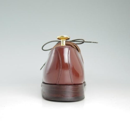 美品★(英)アルフレッドサージェント 7FX【★ストレートチップ/EDMONTON】ポリッシュレザー/茶/メンズ/サージェント/Alfred Sargent★d462