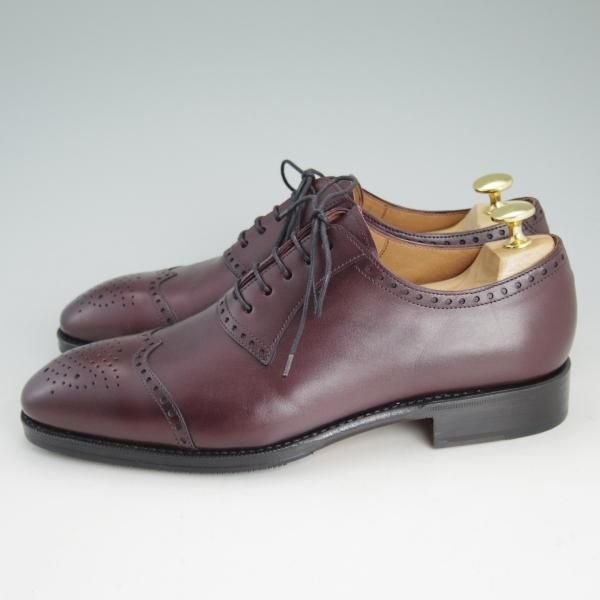 新品★(スペイン製)YANKO/ヤンコ SIZE 6.5【★グッドイヤーウェルテッド製法/ショートウイング】14724/カーフ/赤茶/メンズ★d469