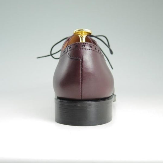 新品★(スペイン製)YANKO/ヤンコ SIZE 6.5【★グッドイヤーウェルテッド製法/ショートウイング】14724/カーフ/赤茶/メンズ★d469