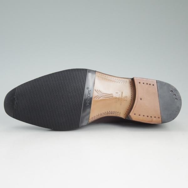 新品★(スペイン製)YANKO/ヤンコ SIZE 6.5【★グッドイヤーウェルテッド製法/ショートウイング】14724/カーフ/赤茶/メンズ★d469