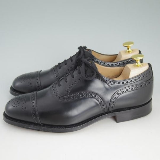 新品★チャーチ 65G/UK6.5【貴重★73ラスト/ディプロマット似寄り】Perth/ポリッシュドバインダーカーフ/セミブローグ/Church's★d472