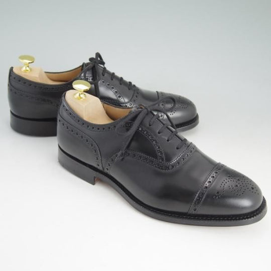 新品★チャーチ 65G/UK6.5【貴重★73ラスト/ディプロマット似寄り】Perth/ポリッシュドバインダーカーフ/セミブローグ/Church's★d472