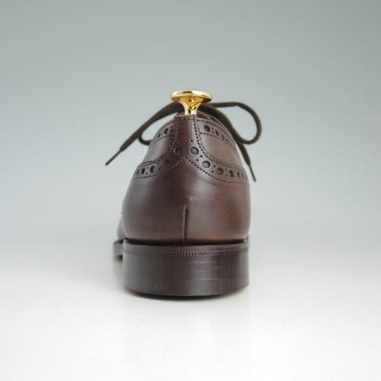 新品★チャーチ 65G/UK6.5【貴重★73ラスト/ディプロマット/DIPLOMAT】セミブローグ/4都市ロゴ/ネバダカーフ/濃茶/メンズ/Church's★d474